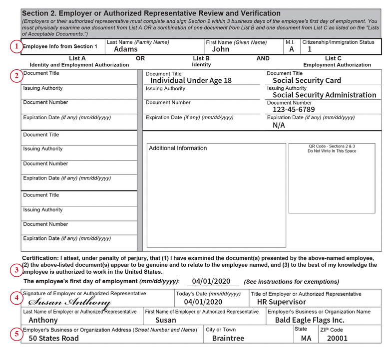 Hawaii Employers Council I9 Certification for Minors